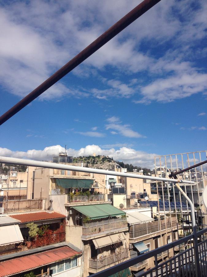 Private Apt. Acropolis View. Top Floor. Koukaki Athens Exterior photo